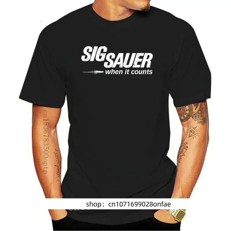 

New Limited !!! Neu SIG SAUER P320 Firearms Pistol Black hk heckler an T Shirt S-5XL