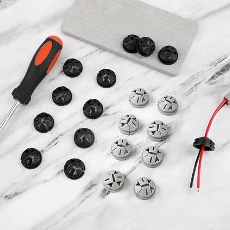 100 шт. нажимные кабельные разъемы 3 5-дюймовые соединители зажимы для Romex 3/8 дюйма