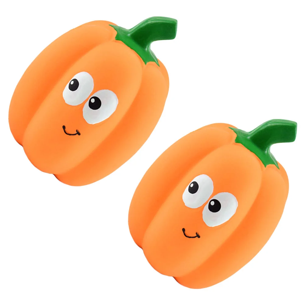

2 Pcs Teething Toys Pet Sound Chew Puppy Educational Supplies Dog Pumpkin Training Pets dogs accessories