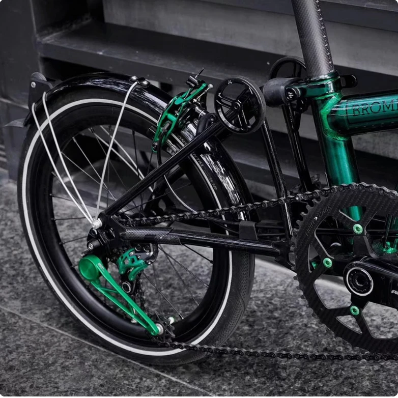 Фото UnionJack для складного велосипеда Brompton P/Tline, 7-скоростной задний переключатель, система переключения №4