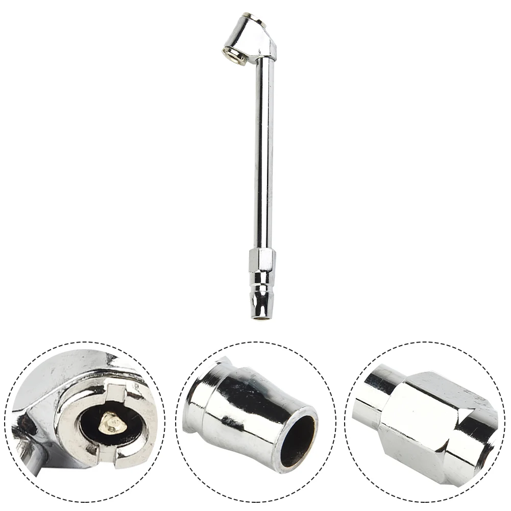 

Metal Elbow Inflatable Nozzle 1/4" NPT Female Thread Motorcycle Electric Bicycle Inflatable Nozzle Professional Tire Inflation
