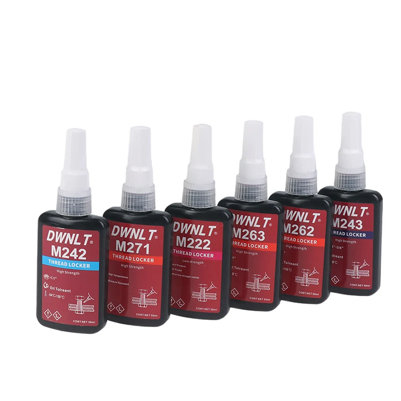 1 шт. противоскользящие герметичные уплотнители 50 мл 222 242 винтовой клей 243