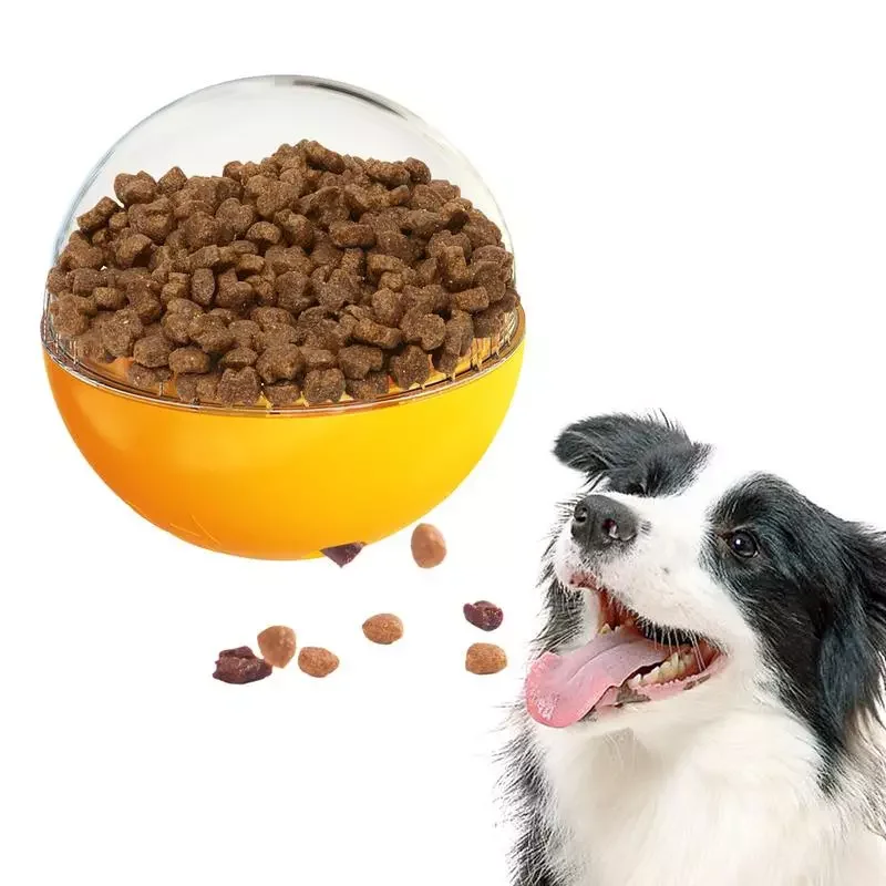 

Dog Feeder Ball Toy Pet Food Leakage Toy With Funny Sound Safe Material Leaking Food Pet Dog Toy Multi-integrating Functional