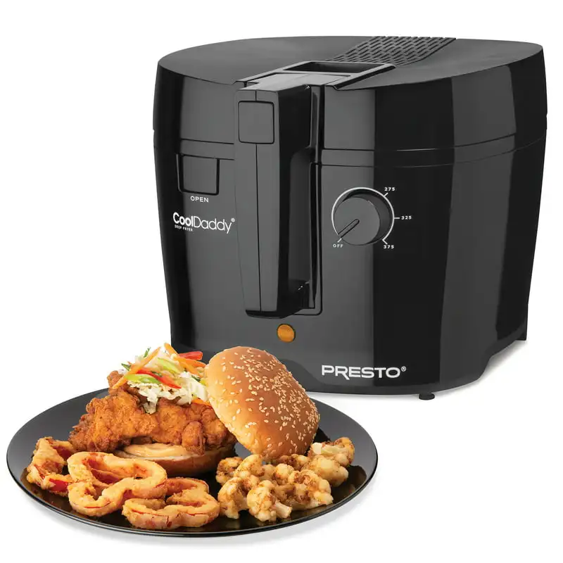 

Daddy® Cool-Touch Deep Fryer, Black