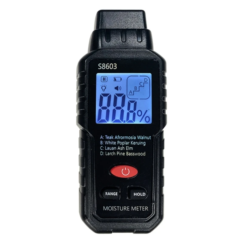 

Гигрометр для пола, измеритель влажности дров, бумаги с ЖК-дисплеем с подсветкой M89B