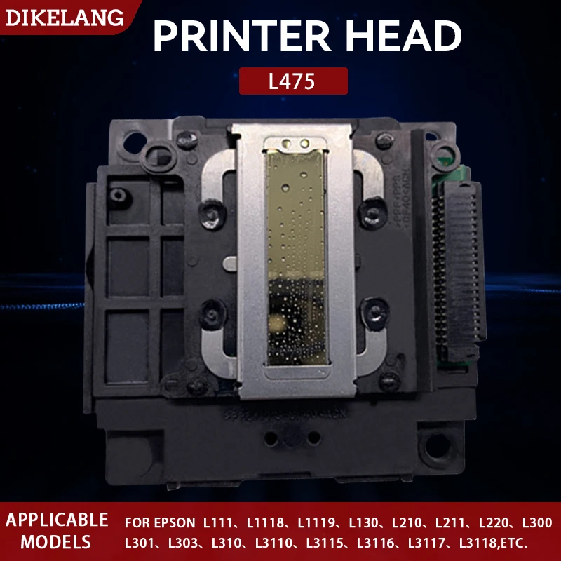 

L475 Printer Head Original Printhead For Epson L495 L541 L550 L551 L555 L558 L565 L566 L575 L576 L577 L578 L579 L1110 Print Head