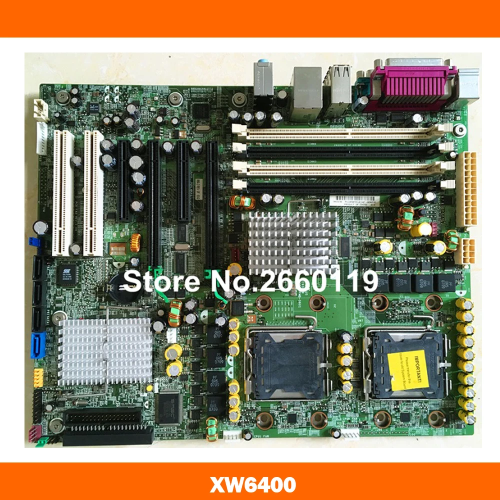 Для HP XW6400 436925-001 380689-002 системная материнская плата полностью протестирована