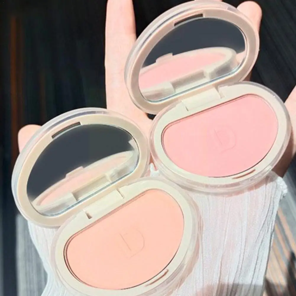 

Girls Blush Korean Peach Pink Cheek Tint Powder Whitening Long Lasting Blusher Nude Makeup Cosmetics For Women C2J3