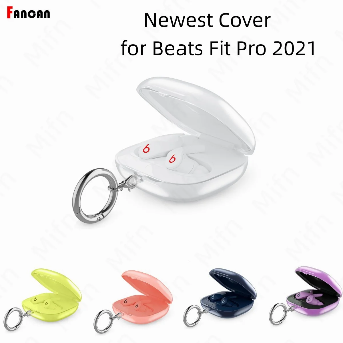 Case With Keychain Accessories For Women For Beats Fit Pro C