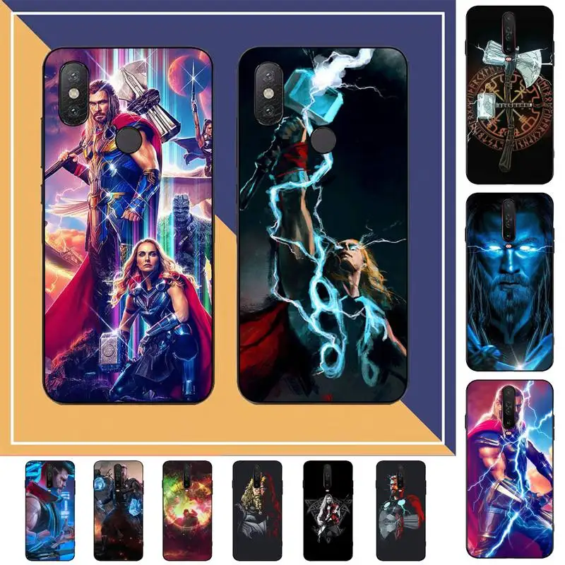 

Marvel Marvel Thor Ragnarok Phone Case for Redmi Note 8 7 9 4 6 pro max T X 5A 3 10 lite pro
