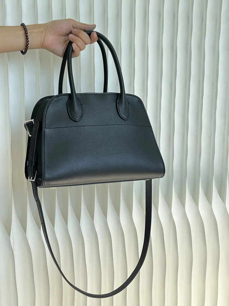 

2022 Классическая портативная кожаная сумка-тоут на одно плечо большой вместимости