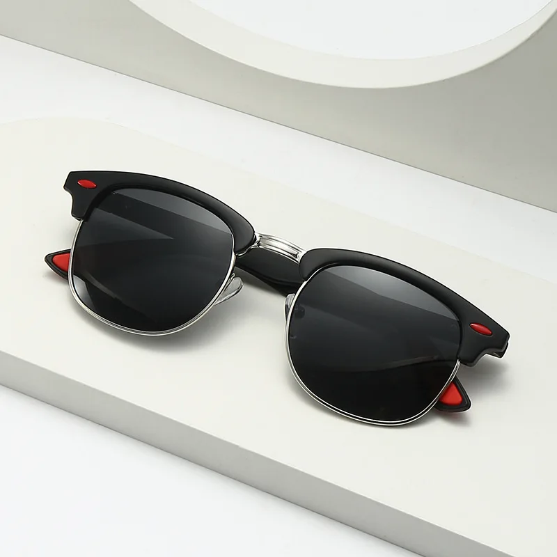 Классические Поляризационные Солнцезащитные Очки Унисекс Винтажные Квадратные