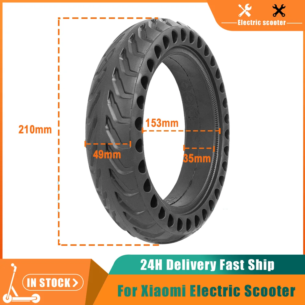 

High quality Tubeless Solid Tire for Xiaomi Mijia M365/ Pro MI Scooter Damping Rubber Non-Pneumatic Durable Tyre Shock Absorber