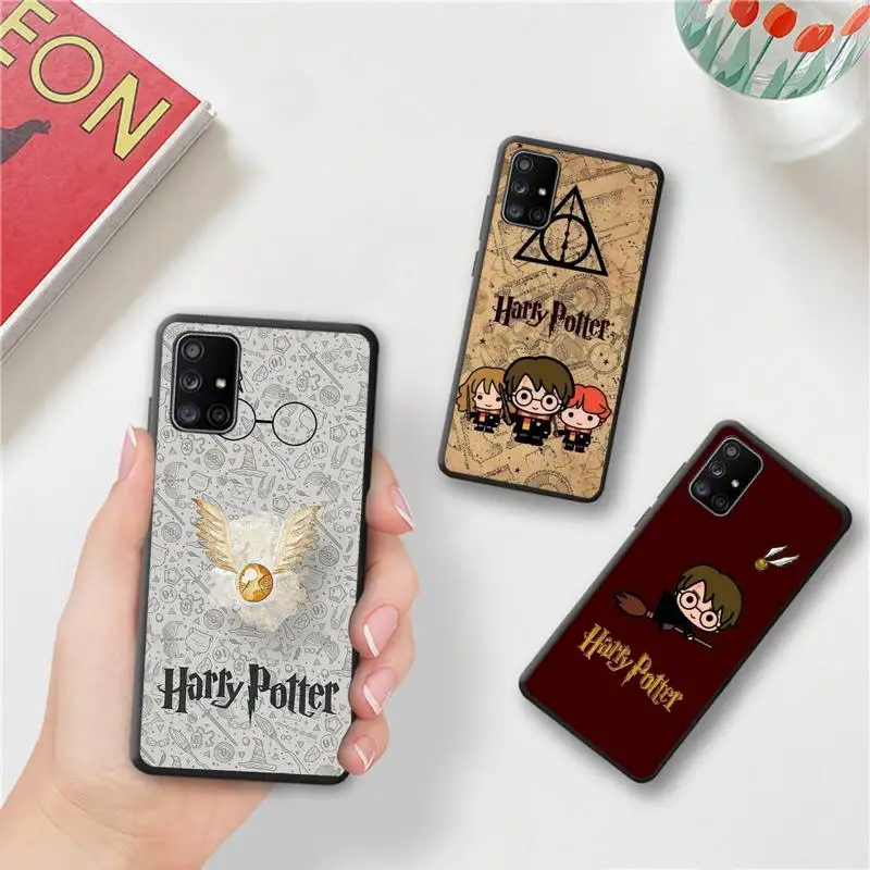 

Cute Cartoon Harries Movie Potters Phone Case For Samsung Galaxy A03S A52 A13 A53 A73 A72 A12 A31 A81 A30 A32 A50 A80 A71 A51 5G