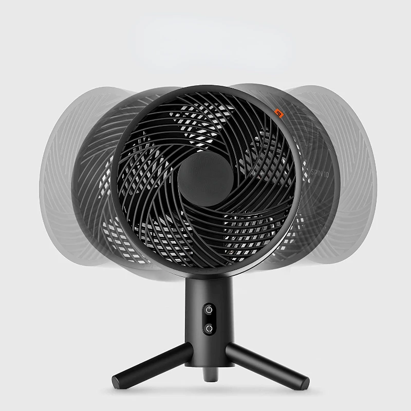 

Free shipping 10 Oscillating Desktop Fan, 3 Speed Settings, Small, Black
