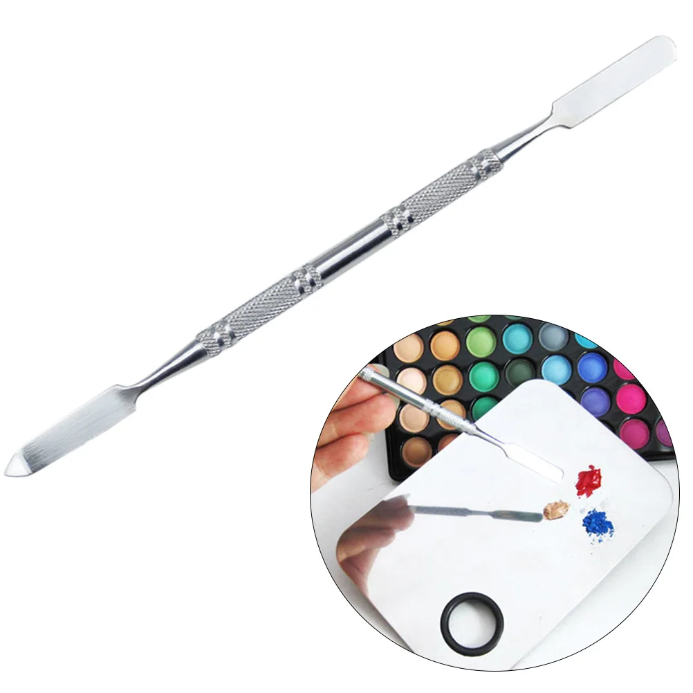 

1pcs Color Modulation Bar Stainless Steel Color Mixing Bar Mixing Tool for Lipsticks Foundation Concealer Eye Shadow