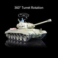 toucan heng long remote tank 116 7 0 plastic m26 pershing rtr rc vehicle plug and play model 3818 w 360%c2%b0 turret th17302 smt8