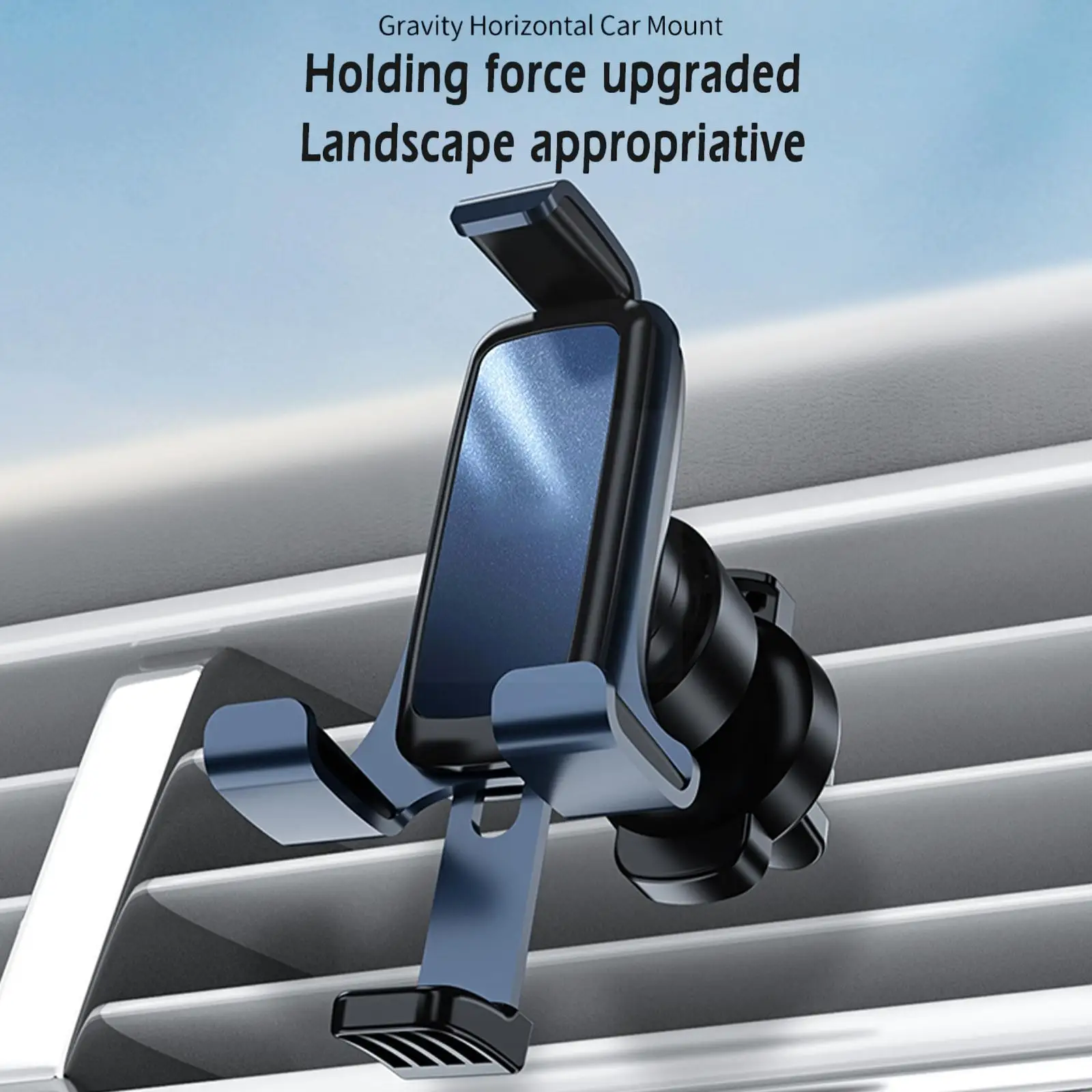 

Автомобильный держатель для телефона с воздушным выходом автомобильное крепление механического типа для мобильных телефонов 4,7-6,7 автомоб...