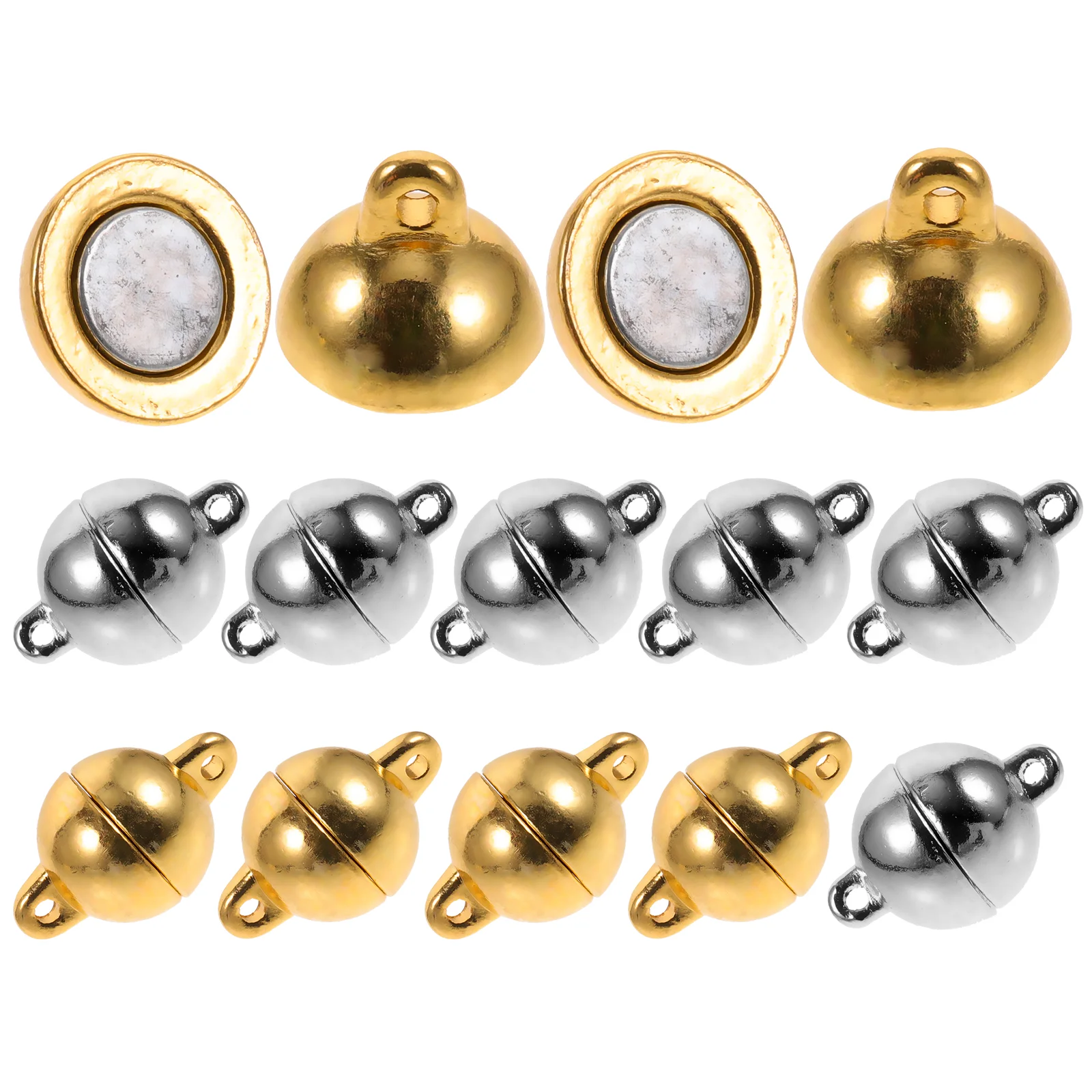 

12 Pcs Magnetic Bracelets Accessory Attachment Buckle Clasps DIY Magnets Connector Necklace Necklaces Jewelry