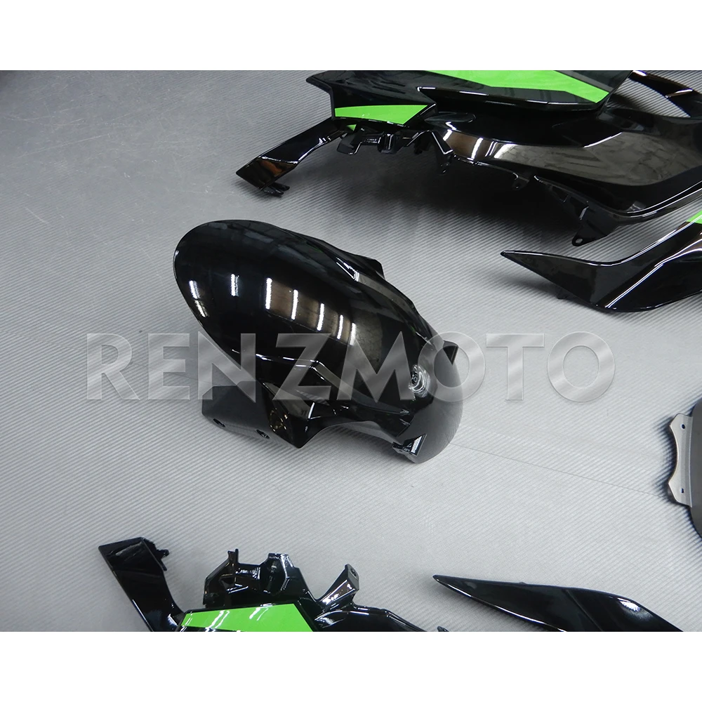 Фото Новый черный обтекатель для Kawasaki Ninja Zx6R 636 2024 2025, комплект обтекателя мотоцикла, подходит на заказ №5