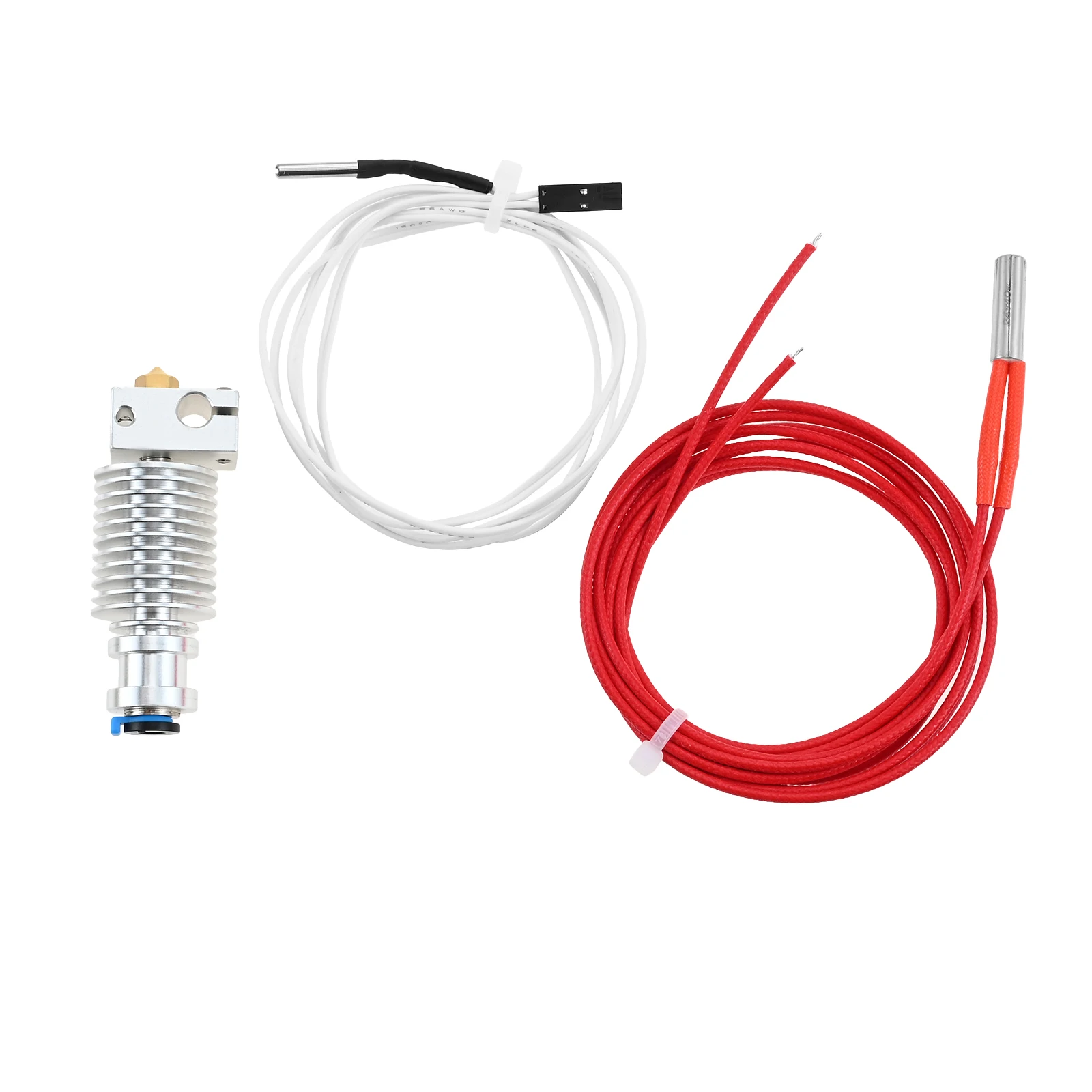 Фото Комплекты хотэндов для 3D-принтеров Prusa MK3, MK3S, MK3S+ (MMU2S) – Сменный экструдер, сборный нагревательный картридж, термисторный блок, сопло №4
