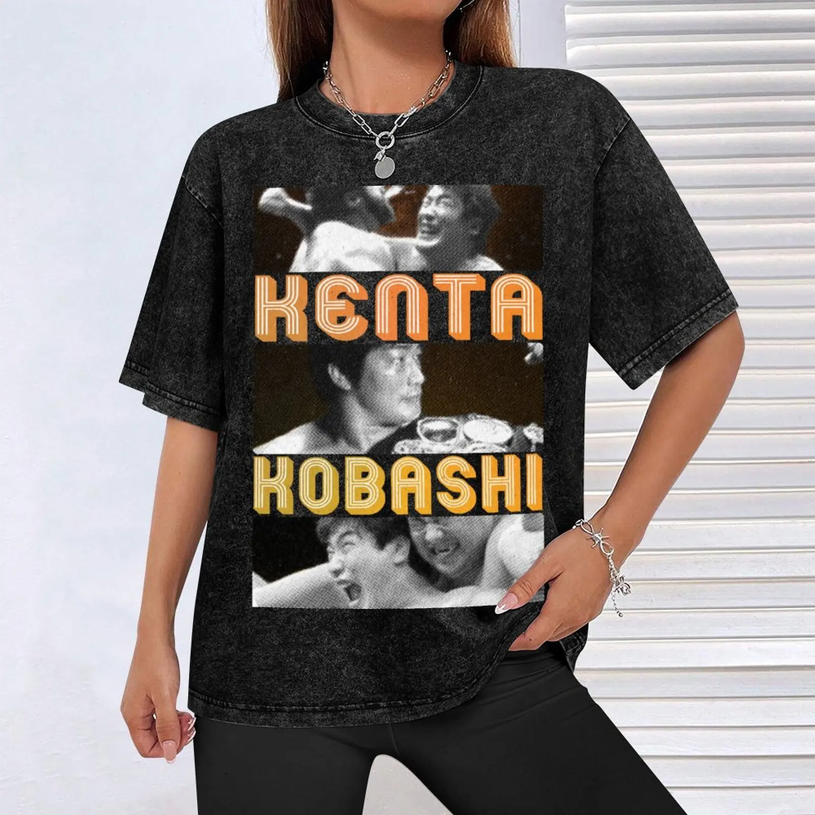 Мужская хлопковая футболка Kenta Kobashi