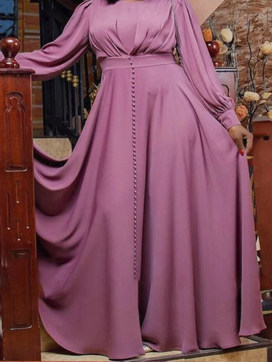 Рамадан Eid Djellaba мусульманское платье Дубай блестящее Шелковистое атласное длинное платье Abaya Дубай, Турция вечерние нее платье мусульман