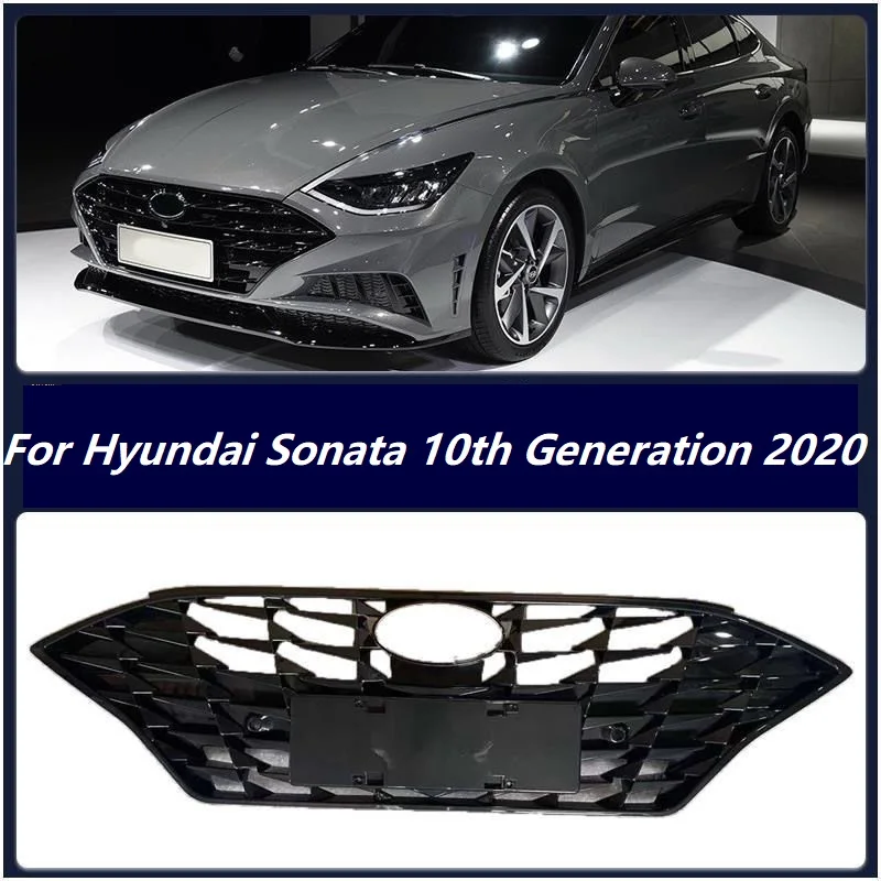 

Car Mesh Grill Front Bumper Grille For Hyundai Sonata 10th Generation 2020