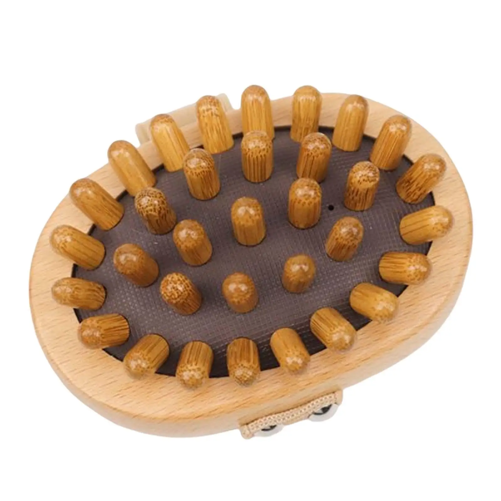 

Деревянная щетка, легкий ручной инструмент, портативный, с ручкой, компактная щетка для тела для рук, талии, плеч, для мужчин и женщин