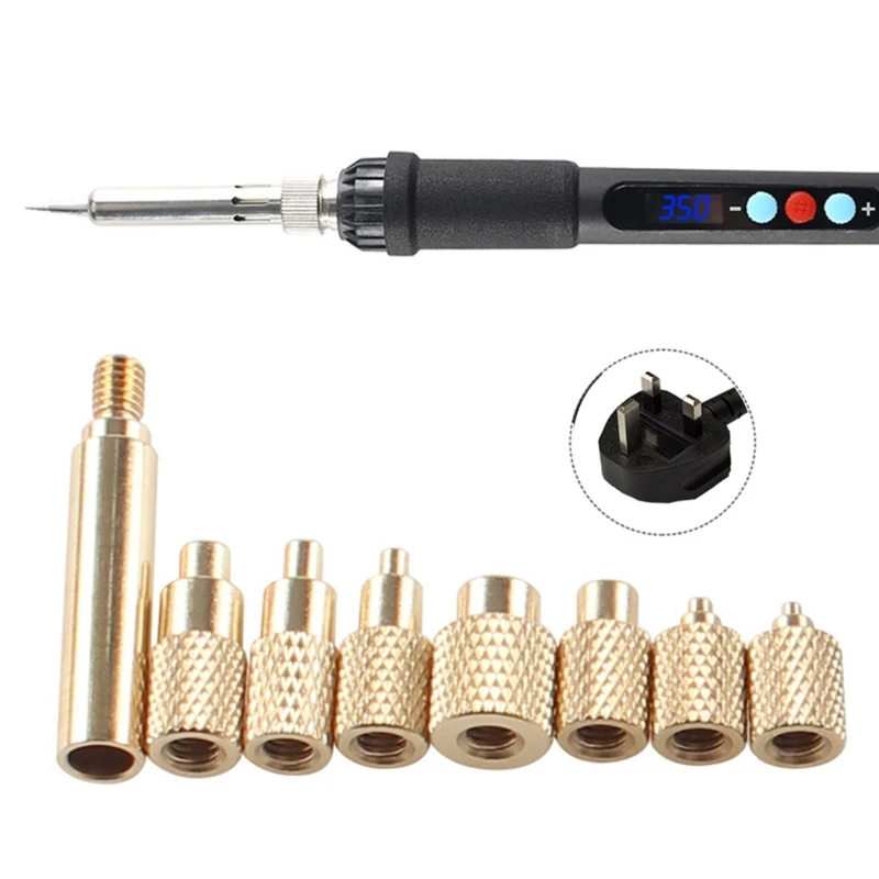 936 Паяльное жало с термоплавкой гайкой пресс-головка для 3D-принтеров паяльник