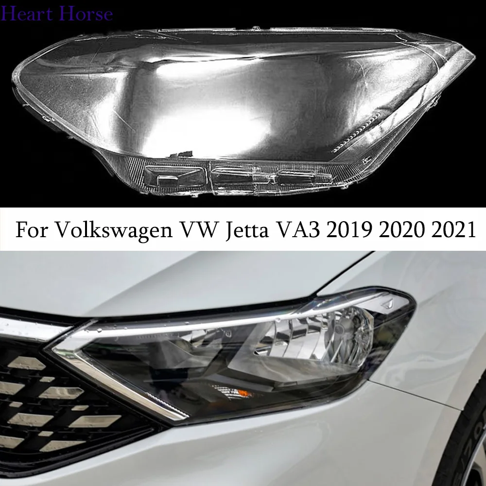 

For Volkswagen VW Jetta VA3 2019 2020 2021 Headlight Cover Headlamp Lens Front Headlight Lampshades Lamp Car Headlamps Transpare