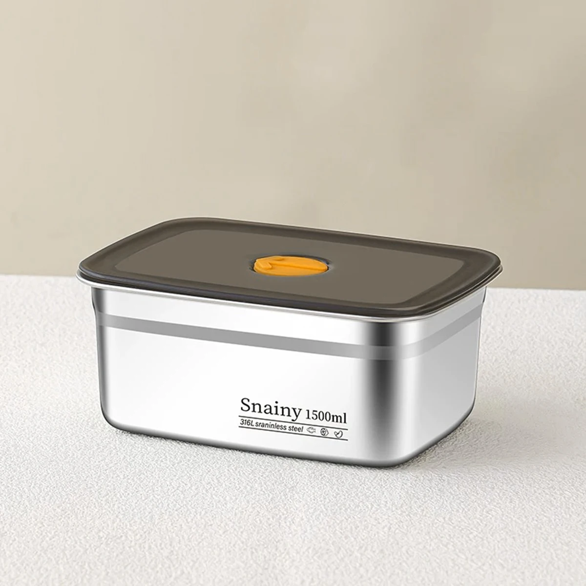 Ящик для консервации из нержавеющей стали микроволновая печь квадратный