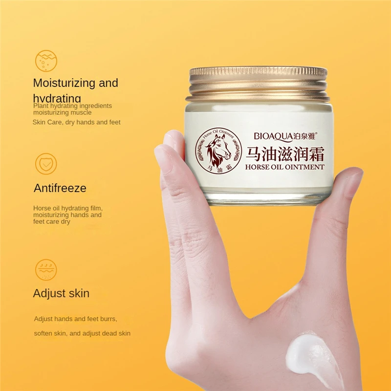 Крем с конским маслом BIOAQUA антивозрастной крем для тела лицо со шрамом корейская