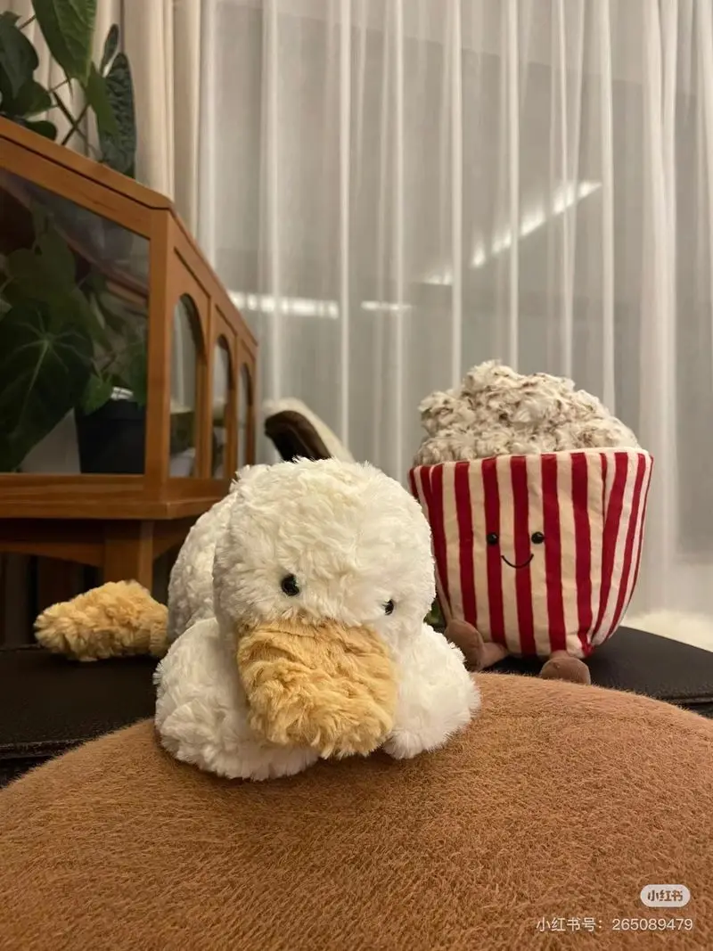 Ограниченная серия новая забавная кукла-попкорн Jelly Cat сопровождает украшения