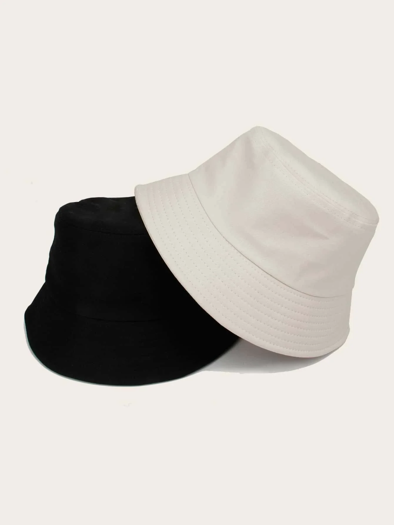 

Hats gorras sombreros caps2pcs Men Simple Bucket Hat