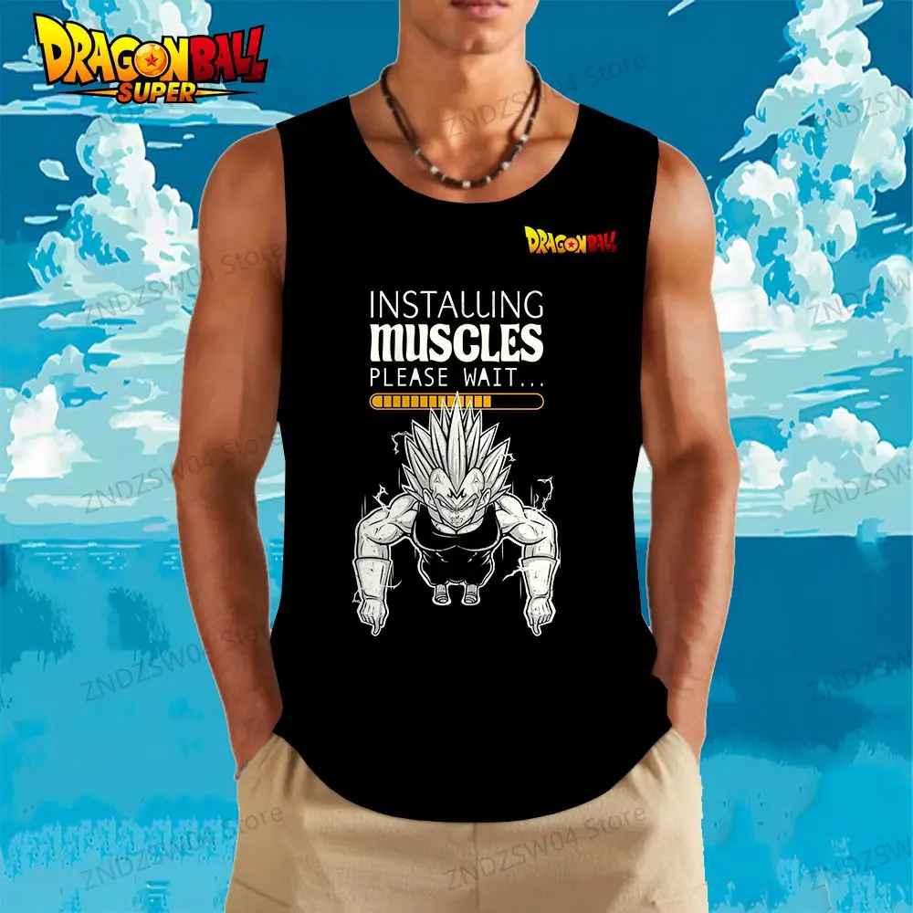 Мужская детская майка Goku Gym Dragon Ball Z 2024 уличная одежда Вегета аниме дешевая модные