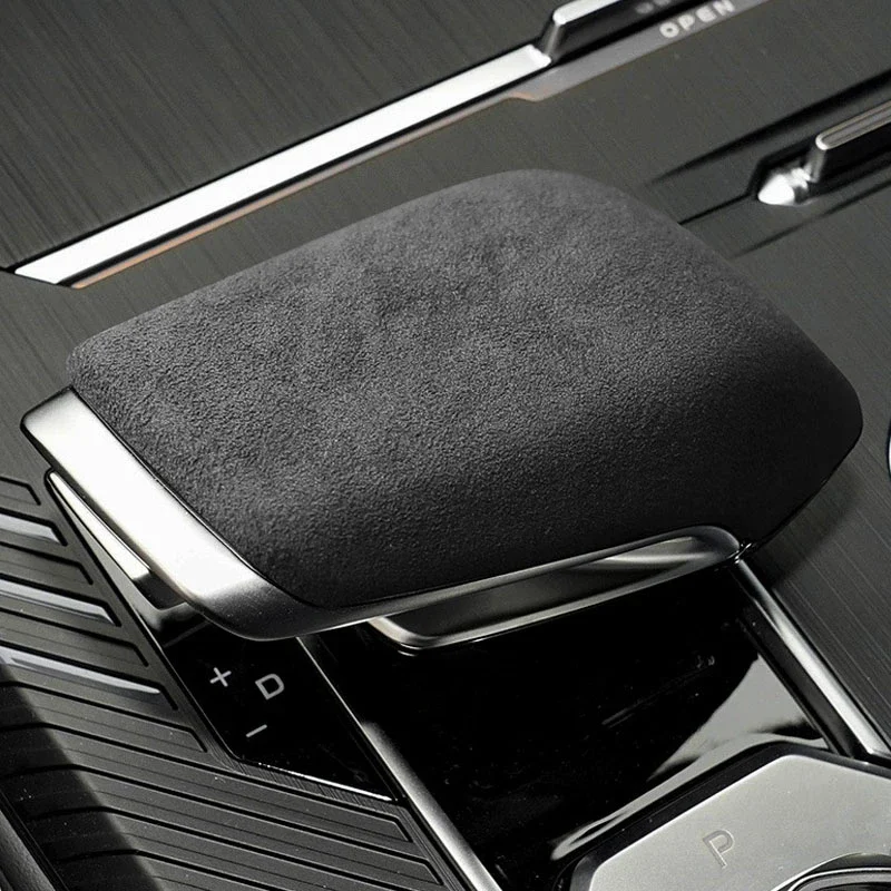 

Для Changan UNIK UNI-K 2022 2023, аксессуары для интерьера, кожаный автомобильный чехол для ручки переключения передач, замшевая крышка, защитный коврик