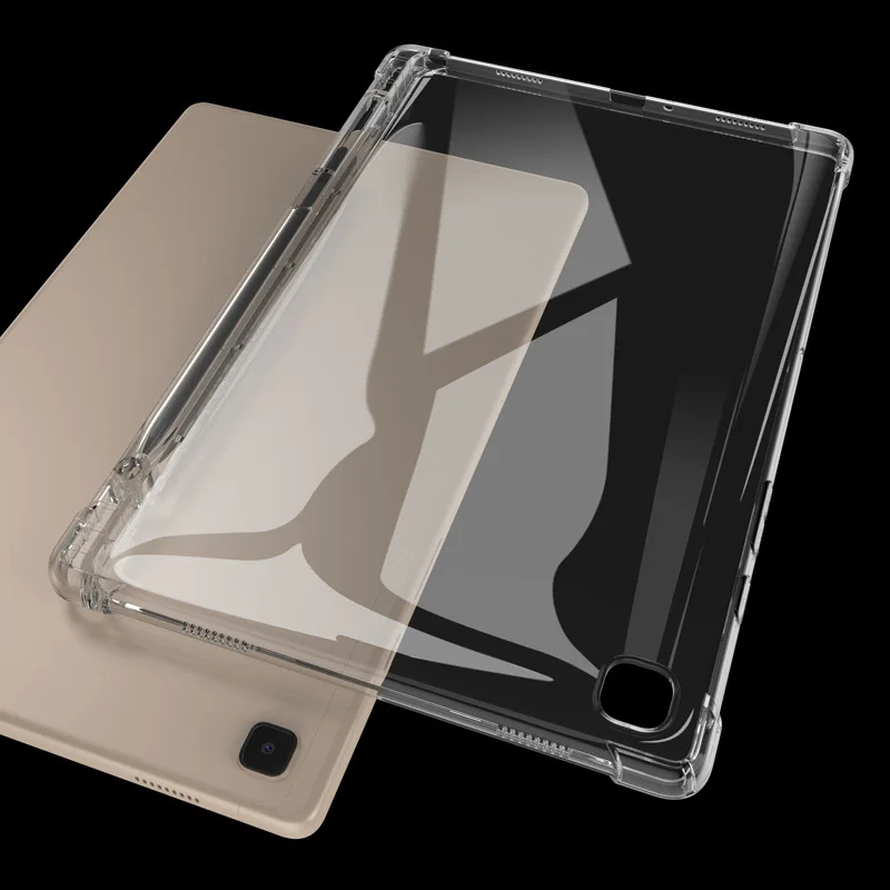 Силиконовый чехол из ТПУ для Samsung Galaxy Tab S7FE A7 Lite S6 A8, противоударный чехол с подставкой для планшета T730 T735 S7 + T970 T975, 2022 (art.: 3920bb55065fd) - 3920bb55065fd