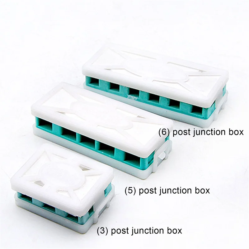 

Multifunctional Electric Vehicle Controller Junction Box Three-column Five-line Column Six-hole Fast Self-card Junction Box
