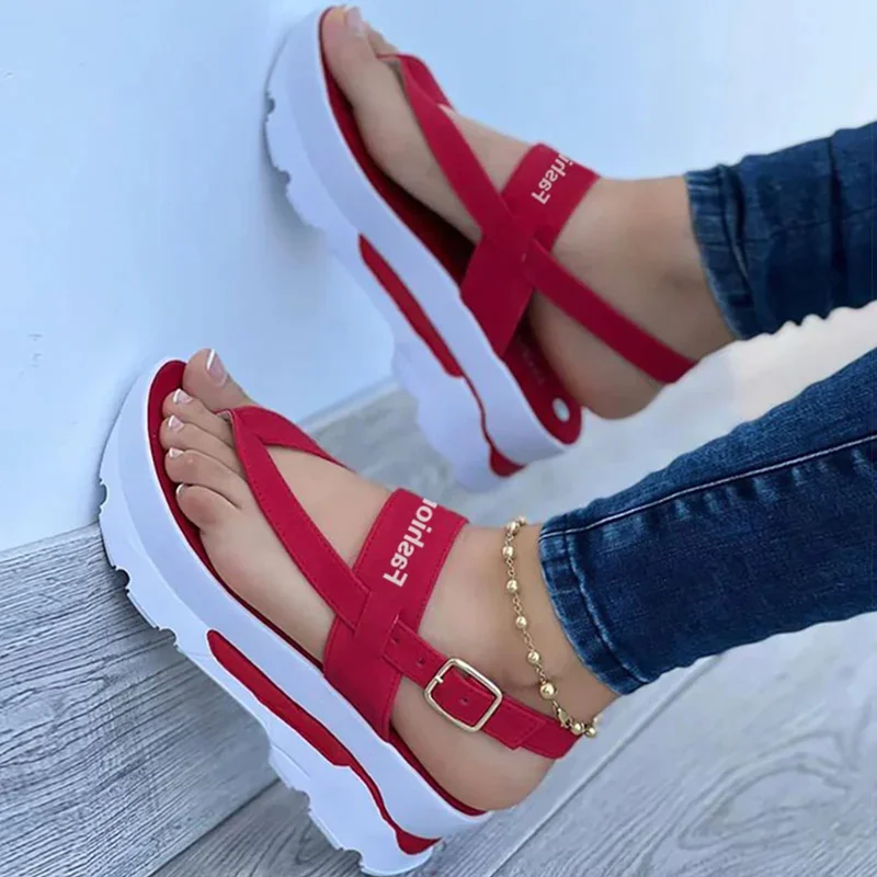 

Women Sandals Wedge Heels Sandals Women Flip Flops Summer Sandalias Mujer Wedges Shoes For Women Platform Sandals Summer Shoes