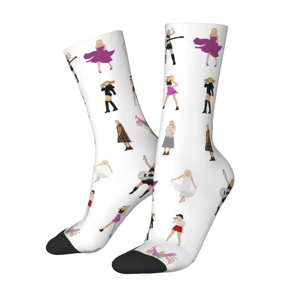 

Повседневные тонкие баскетбольные носки из полиэстера, длинные носки для женщин и мужчин, Нескользящие