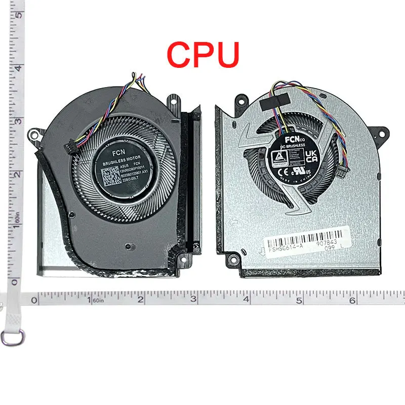 Фото Вентилятор для ноутбука ASUS ROG 7 PLUS G614J G614JV G614JI G634J G814J G834J G834JY G834JZ Strix SCAR 18 2023 2024 (охлаждающий вентилятор для процессора и видеокарты) №1