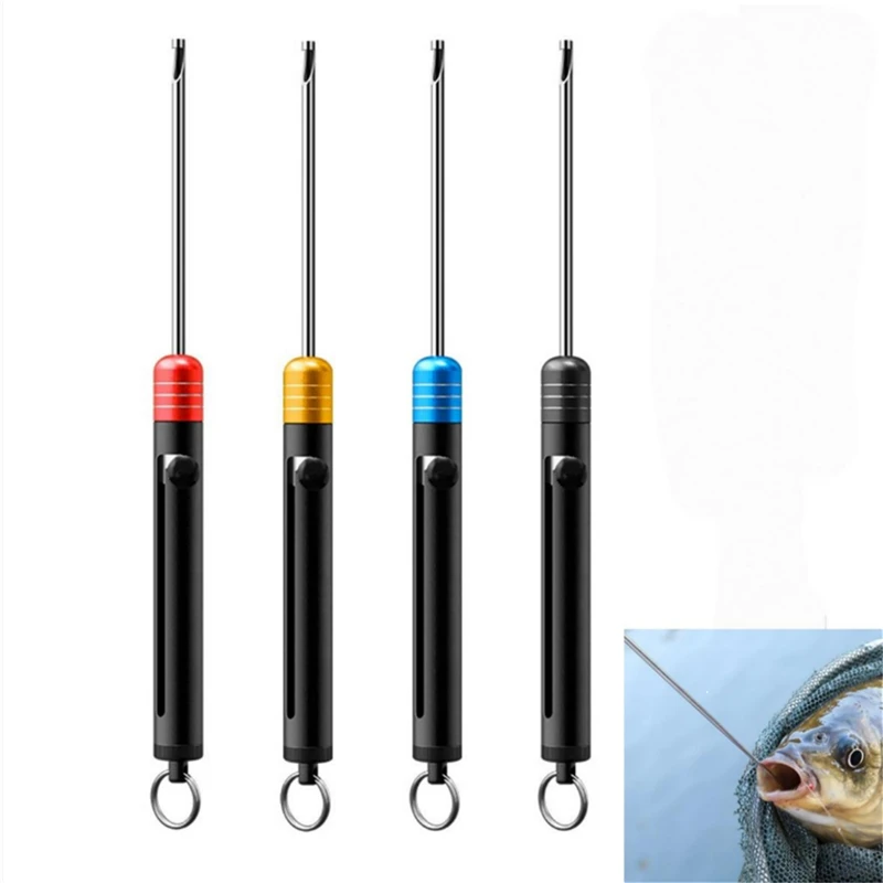 

1Pcs Retractable Fish Unhook Extractor Detacher Hook Remover Fishing Disgorger Portable Fishing Tools