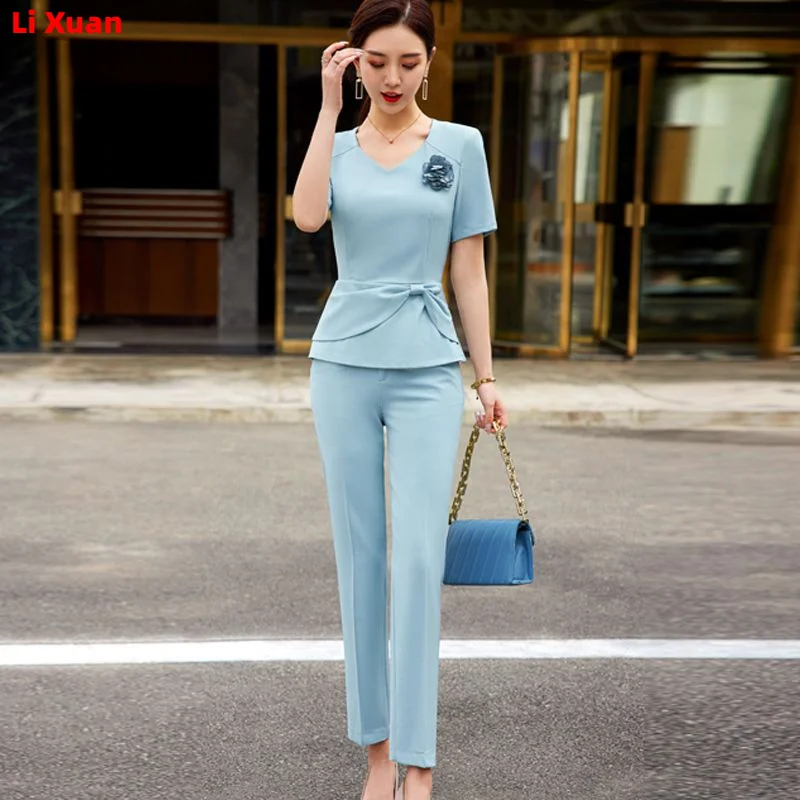 Quality Summer Thin Style Womens Pencil Skirt Blazer Sets Outfits Korean Female Formal Business Office Ladies Work Jacket Suit