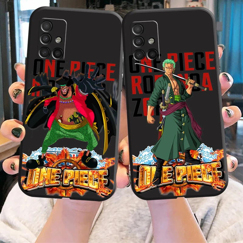 

ONE PIECE Anime Cartoon Phone Cases For Samsung S20 FE S20 Lite S8 Plus S9 Plus S10 S10E S10 Lite M11 M12 Carcasa TPU Coque