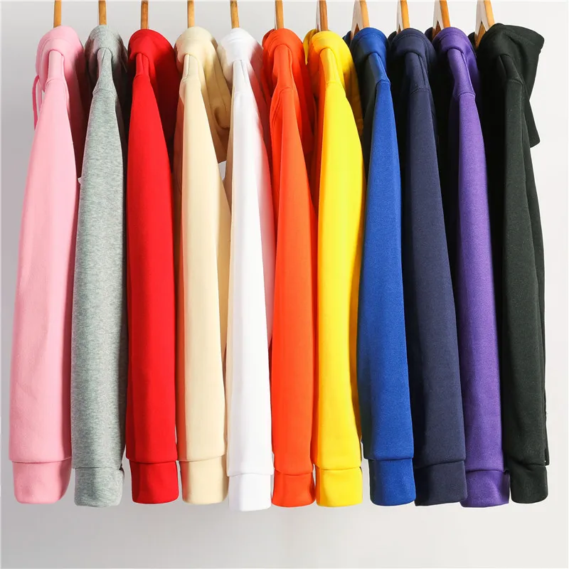 

Hoodies Sweatshirts Woman Men Fashion Solid color Red Black Gray Pink Autumn Winter fleece Hip Hop Hoody Male Brand Casual Tops