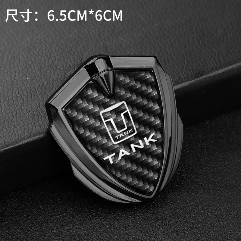 Для 2022 2023 2024 Great Wall TANK 300 500 400 700 Автомобильная 3D эмблема, значок, наклейка, карбоновая текстура, металлическое покрытие, автозапчасти