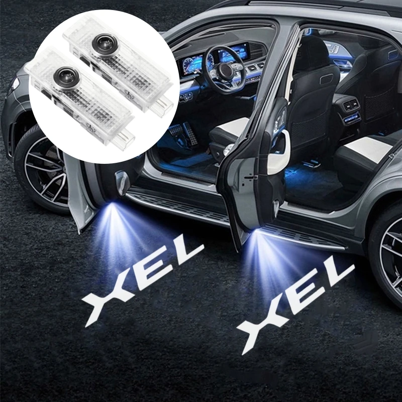 

2 шт., лазерный проектор для дверей автомобиля Jaguar XEL 2019