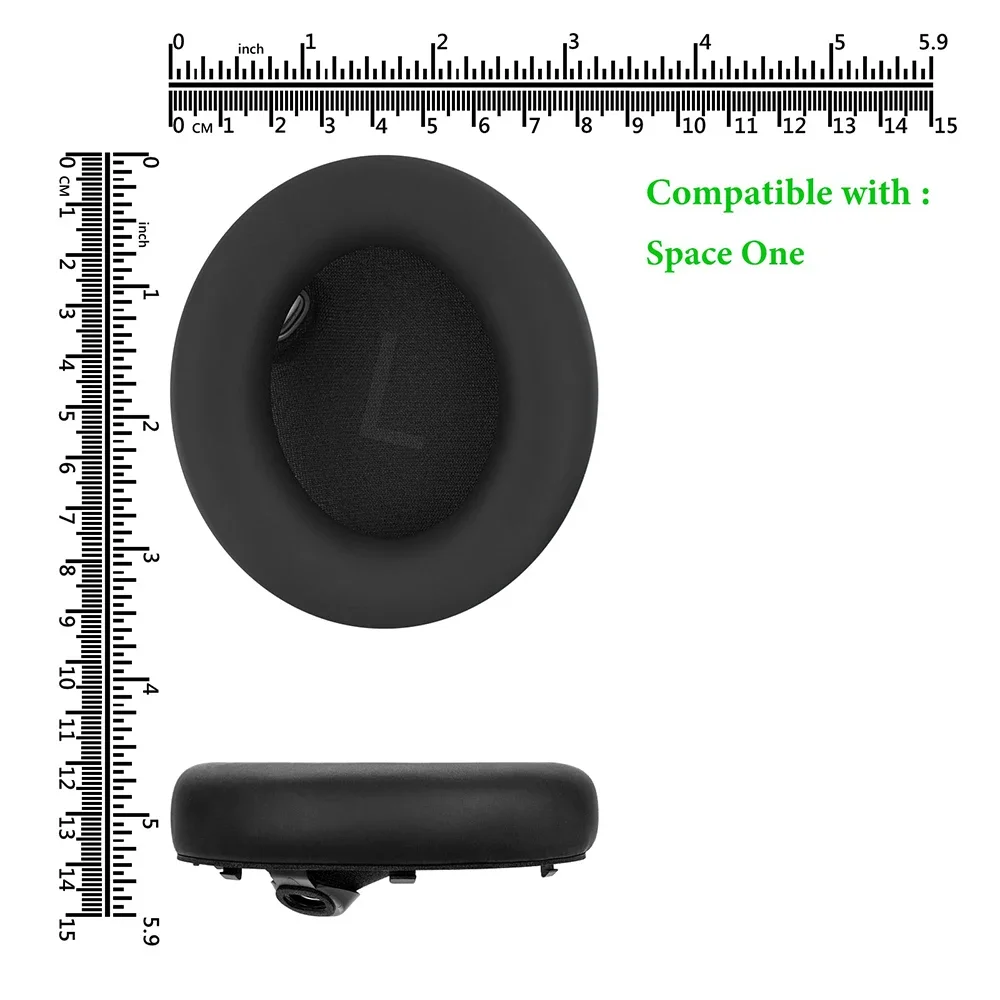 Сменные амбушюры из протеиновой кожи запасные части для наушников Anker Soundcore Space One
