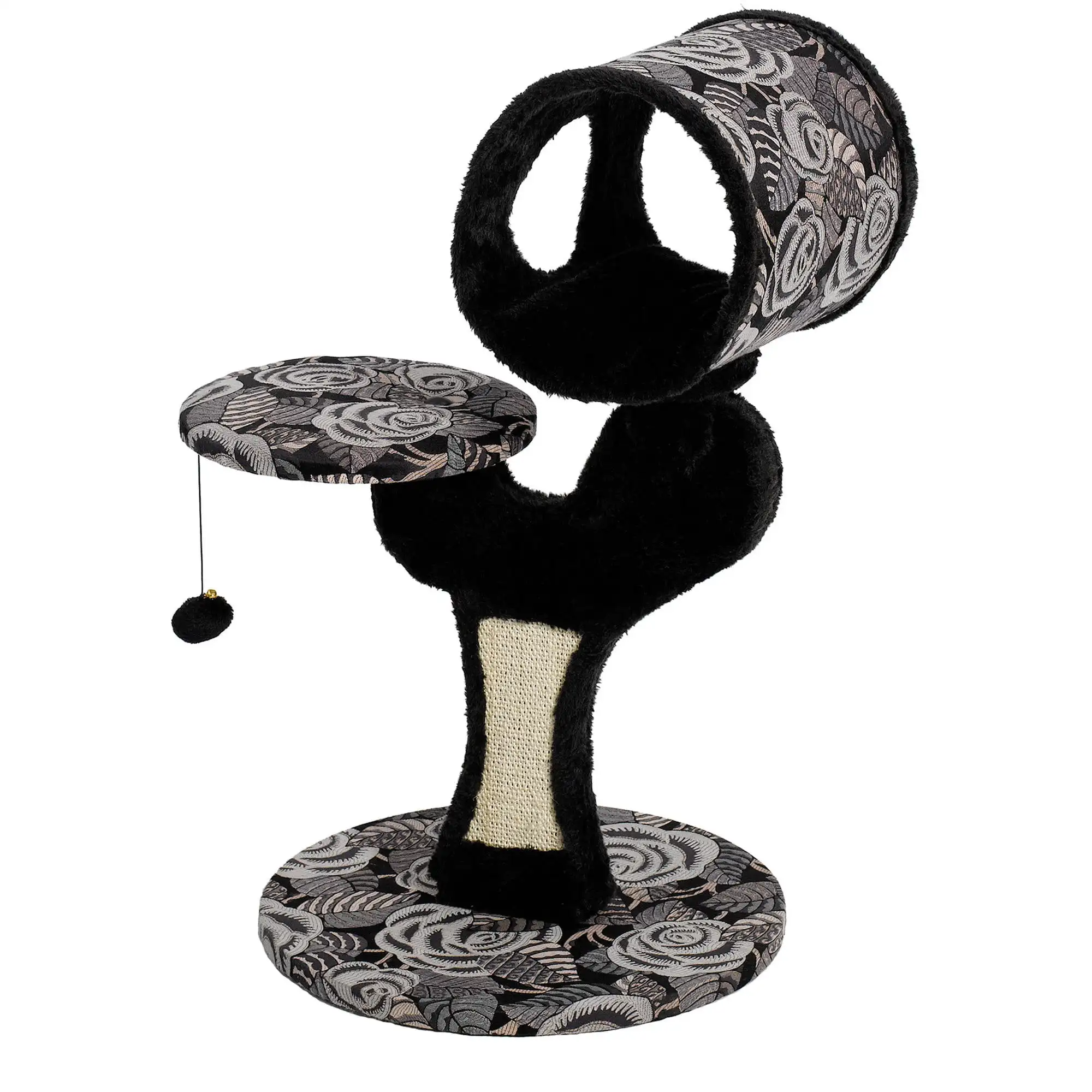 

MidWest 31" Homes for Pets Cat Tree | Salvador Cat Tree, Black/White
